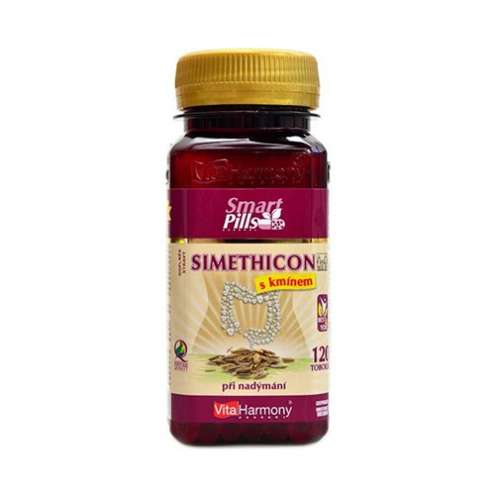 VITAHARMONY Simethicon s kmínem, 120 tob